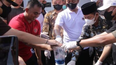Bupati Lampung Utara Hadiri Pemusnahan Barang Bukti Kejahatan