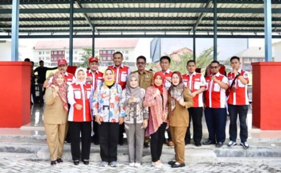 Ketua PMI Provinsi Lampung Tinjau Lokasi dan Rakor Persiapan Pelaksanaan JUMBARA PMR Tingkat Nasional IX