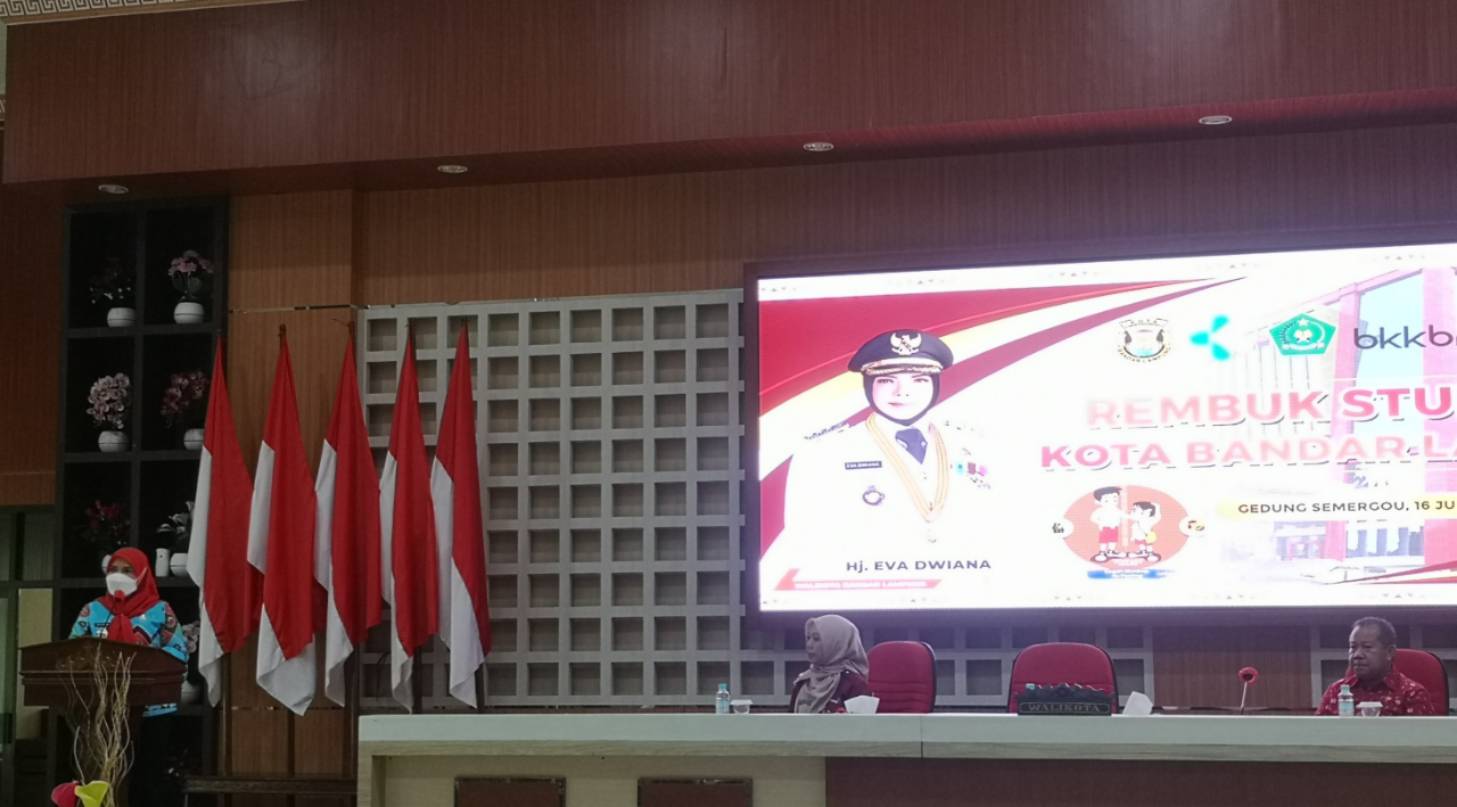 Walikota Eva Dwina Targetkan Zero Prevalensi Stunting di Kota Bandarlampung