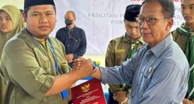 Mingrum Gumay Sosialisasikan Perda tentang Pencegahan Narkotika di SMA MBS Poncowati