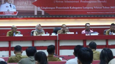Pemkab Lampung Selatan Gelar Sosialisasi Aplikasi SAPDA
