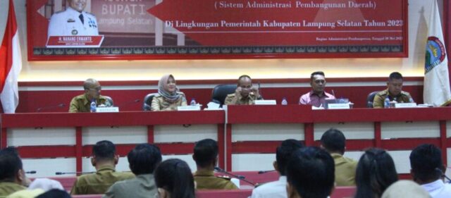 Pemkab Lampung Selatan Gelar Sosialisasi Aplikasi SAPDA