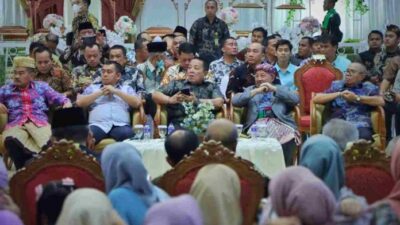 Gubernur Arinal Hadiri Halal Bihalal bersama Keluarga Besar Sungkai Bunga Mayang