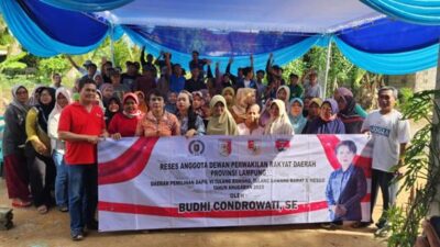 Budhi Condrowati Dengar Keluhan Warga Pasar Mulya Asri Tubaba