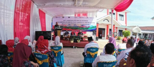 OJK Resmikan Desa Bumidaya Lamsel Jadi Desa Inklusi Keuangan