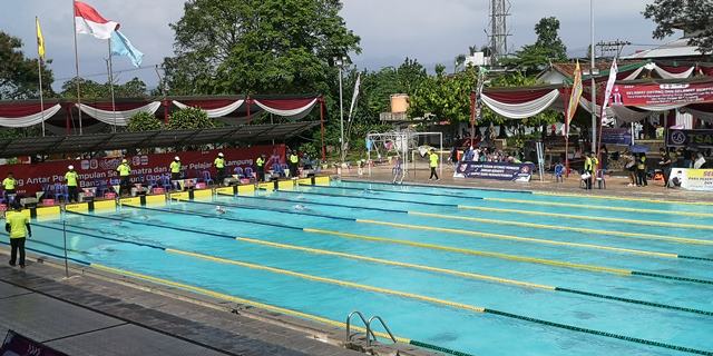 Sekdakot Bandarlampung Buka Kejuaraan Renang Antarperkumpulan dan Antarpelajar