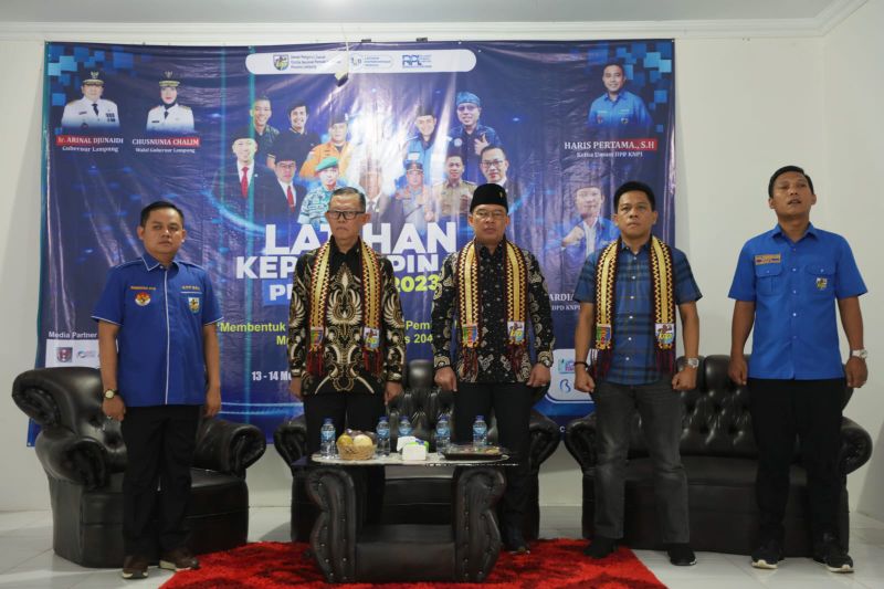 Sekdaprov Lampung Buka Latihan Kepemimpinan Pemuda