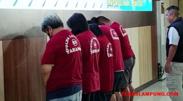 Polda Lampung Tangkap Empat Anggota Komplotan Pelaku Perdagangan Orang Jaringan Timur Tengah