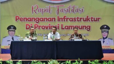 Gubernur Arinal Djunaidi Rakor Penanganan Jalan dan Jembatan di Provinsi Lampung