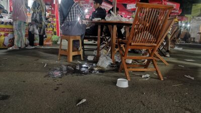 Sampah Berserakan di Arena Begawi dan Bandarlampung Expo 2023
