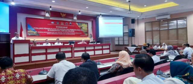 Bupati Lampung Selatan Buka Workshop Evaluasi Pengelolaan Keuangan dan Pembangunan Desa