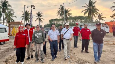 Riana Sari Arinal Tinjau Lokasi Persiapan Pelaksanaan Jumbara PMR Tingkat Nasional IX