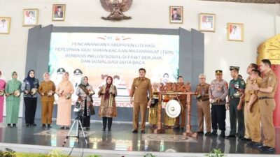Hadiri Pencanangan Kabupaten Literasi, Ini Kata Bupati Musa Ahmad