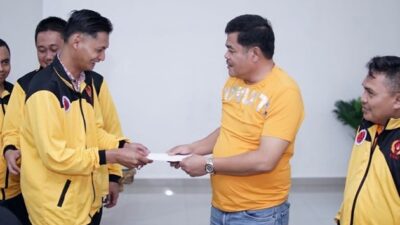Bupati Musa Ahmad Terima Kunjungan Atlet Hapkindo