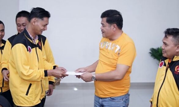 Bupati Musa Ahmad Terima Kunjungan Atlet Hapkindo