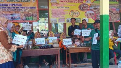 Kader Udara Bersih Indonesia Gelar Sosialisasi dan Promosi di Acara Bunga Kampung Mekar