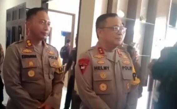 Pantau Pengamanan Pilkades, Kapolda Lampung Kunjungi Mapolres Lampung Utara