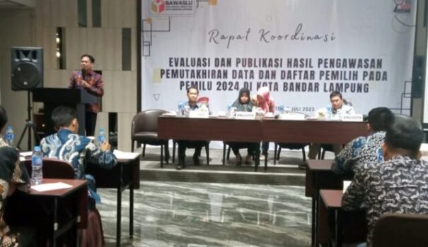 Pemilu 2024, Bawaslu Bandarlampung Siap Patroli Kawal Hak Pilih