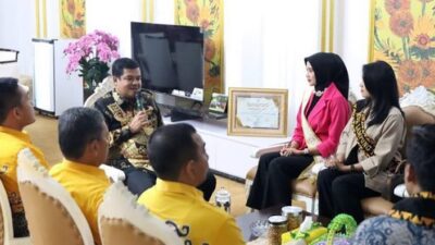 Bupati Lamteng Terima Kunjungan Putri Otonomi dan Muli-Mekhanai