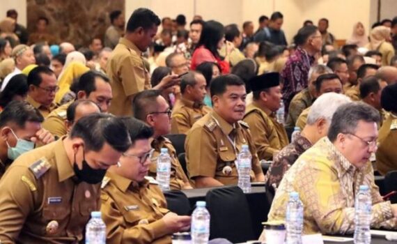 Bupati Lampung Tengah Hadiri Rakornas P3PD 2023