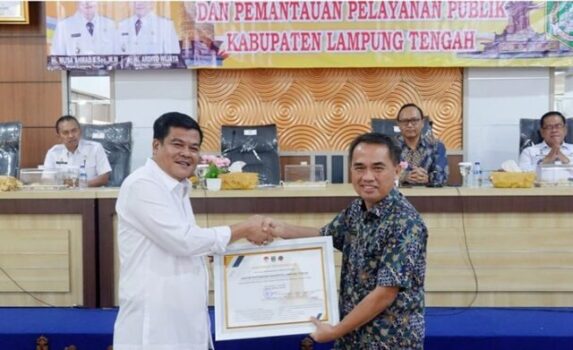 Bupati Lamteng Hadiri Rakor Program Pemberantasan Korupsi
