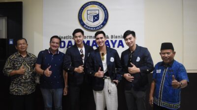 Verrell Bramasta Resmi Mendaftar Jadi Mahasiswa Kampus The Best IIB Darmajaya