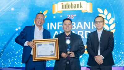 Bank Lampung Raih Diamond Trophy “Infobank Award 2023”  