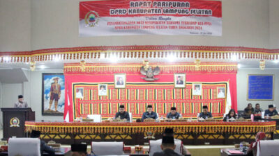 Pemkab dan DPRD Lampung Selatan Teken MoU KUA-PPAS APBD 2024