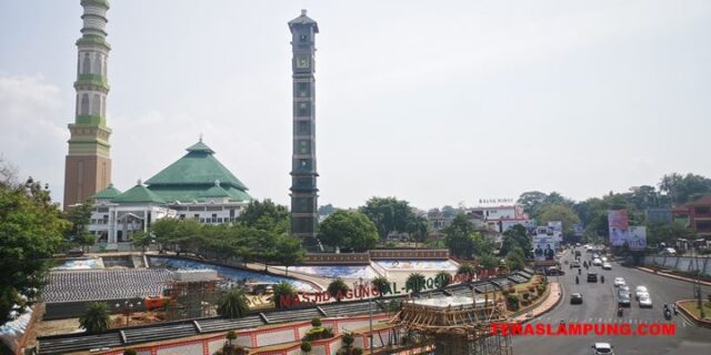 Diresmikan Setahun Lalu, Menara Masjid Al Furqon tak Kunjung Beroperasi Jadi Tempat Wisata
