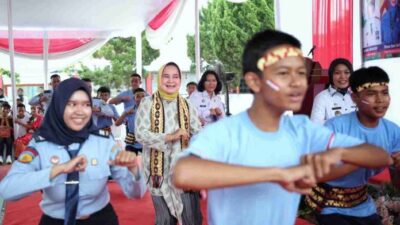 HAN 2023, Bunda Riana Sari Kunjungi LPKA Kelas II Bandar Lampung