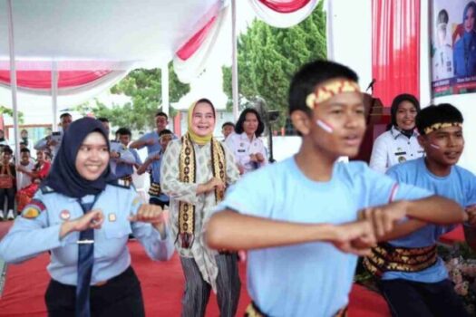 HAN 2023, Bunda Riana Sari Kunjungi LPKA Kelas II Bandar Lampung
