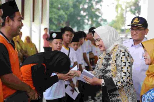 Riana Sari Lepas Peserta Jambore Nasional dan Rakernas I LKSA-PSAA 2023