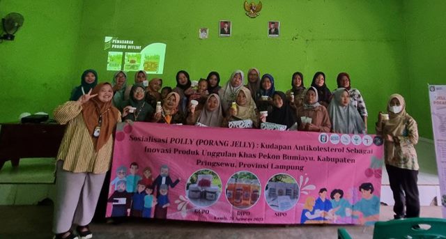 Dosen Itera Gelar Pelatihan Mengolah Umbi Porang Jadi Kudapan Antikolesterol