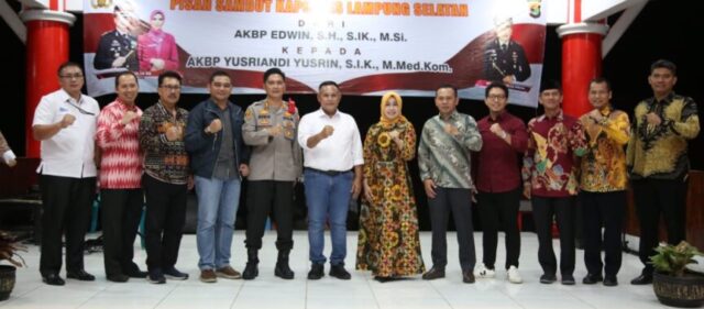 Kapolres Lamsel AKBP Edwin Pindah Ke Mabes Polri