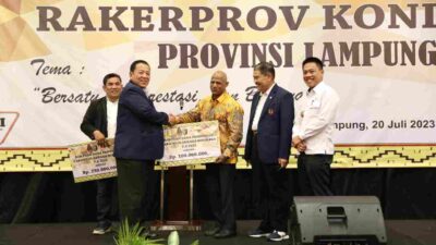 Gubernur Arinal Buka Rakerprov KONI Lampung