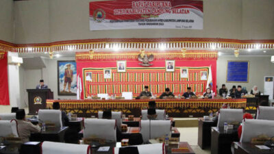 Bupati Lampung Selatan Sampaikan Raperda Perubahan APBD TA 2023