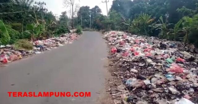 DLH Lampung Utara segera Bersihkan Tumpukan Sampah Jalan K.S. Tubun Kotabumi