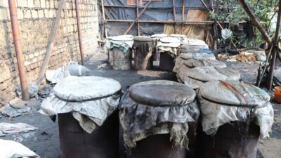 Warga Dusun Talangogan Lampung Utara Minta Tempat Usaha Pembuatan Arang Ditutup