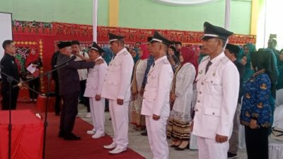 Empat Kades Terpilih di Kecamatan Sidomulyo Resmi Dilantik