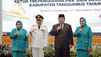 Gubernur Arinal Lantik dan Ambil Sumpah Jabatan Pj Bupati Tanggamus