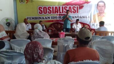 Ali Imron Lakukan Pembinaan Ideologi Pancasila di Braja Indah Lampung Timur
