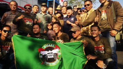 Herman HN Lepas Peserta Jamnas American Jeep XI di Jawa Barat
