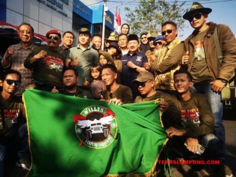 Herman HN Lepas Peserta Jamnas American Jeep XI di Jawa Barat