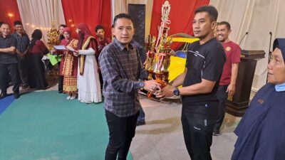 Wakil Bupati Lampura Hadiri Perayaan HUT RI di Desa Negara Tulang Bawang