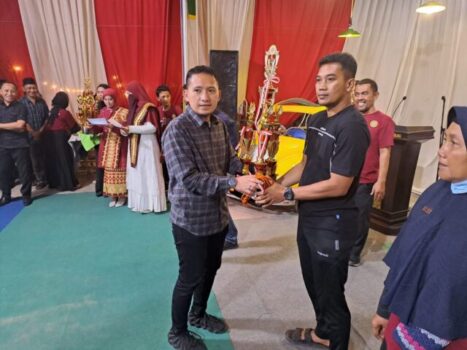 Wakil Bupati Lampura Hadiri Perayaan HUT RI di Desa Negara Tulang Bawang