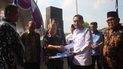 Pokdakan Sekipi Makmur Jaya Lampura Terima Bantuan Ekskavator dari KKP 