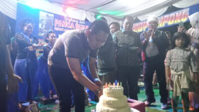 Wabup Lampura Ardian Saputra Hadiri Malam Puncak HUT ke-78 Kemerdekaan RI di Desa Mulang Maya