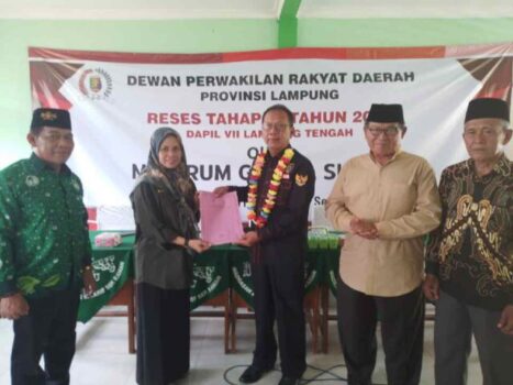 Mingrum Gumay Lakukan Reses di Seputih Raman