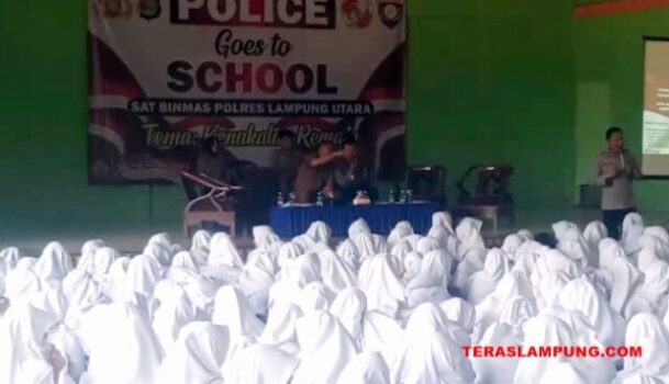Cegah Kenakalan Remaja, SMAN 3 Kotabumi Gelar Penyuluhan Hukum