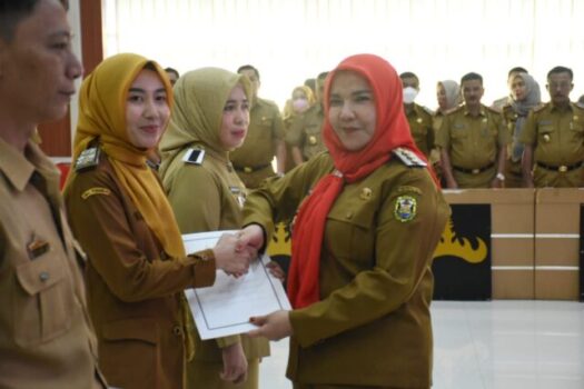 Sebanyak 340 PNS Pemkot Bandarlampung Naik Pangkat